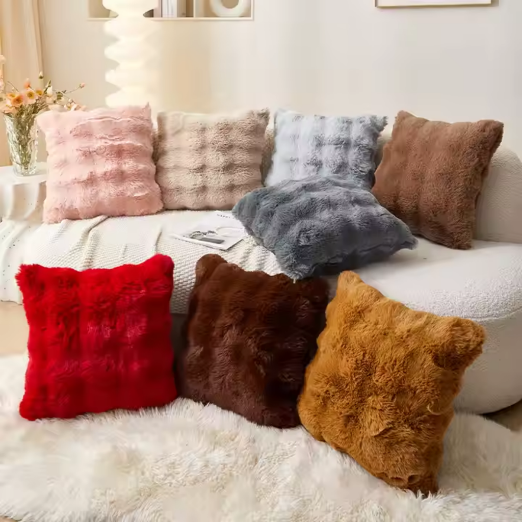 Bubble Plush Pillowcase