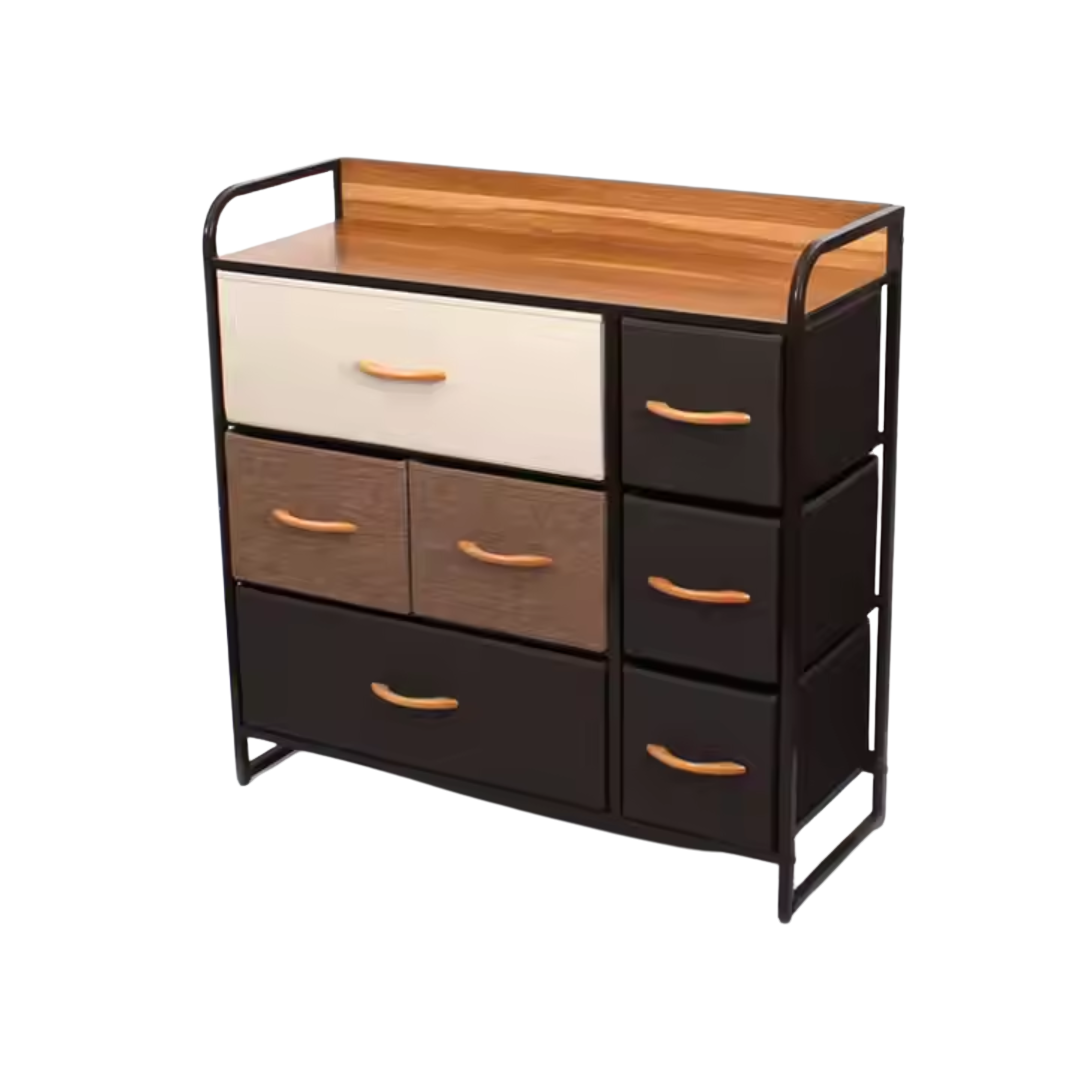 Drawer Chest Tower Unit – Fabric Storage for Bedroom