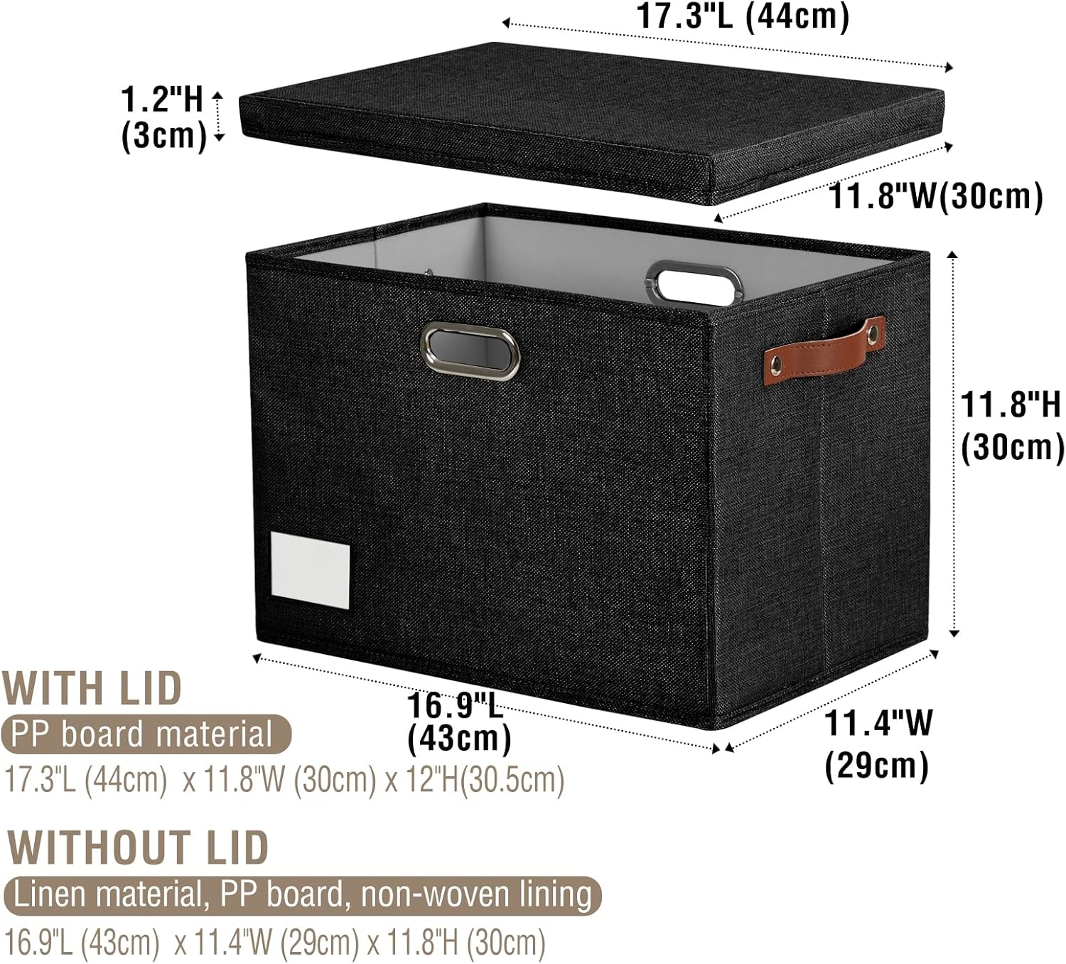 Collapsible Storage Bins