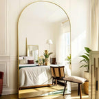 Luxury Gold Arched Mirror