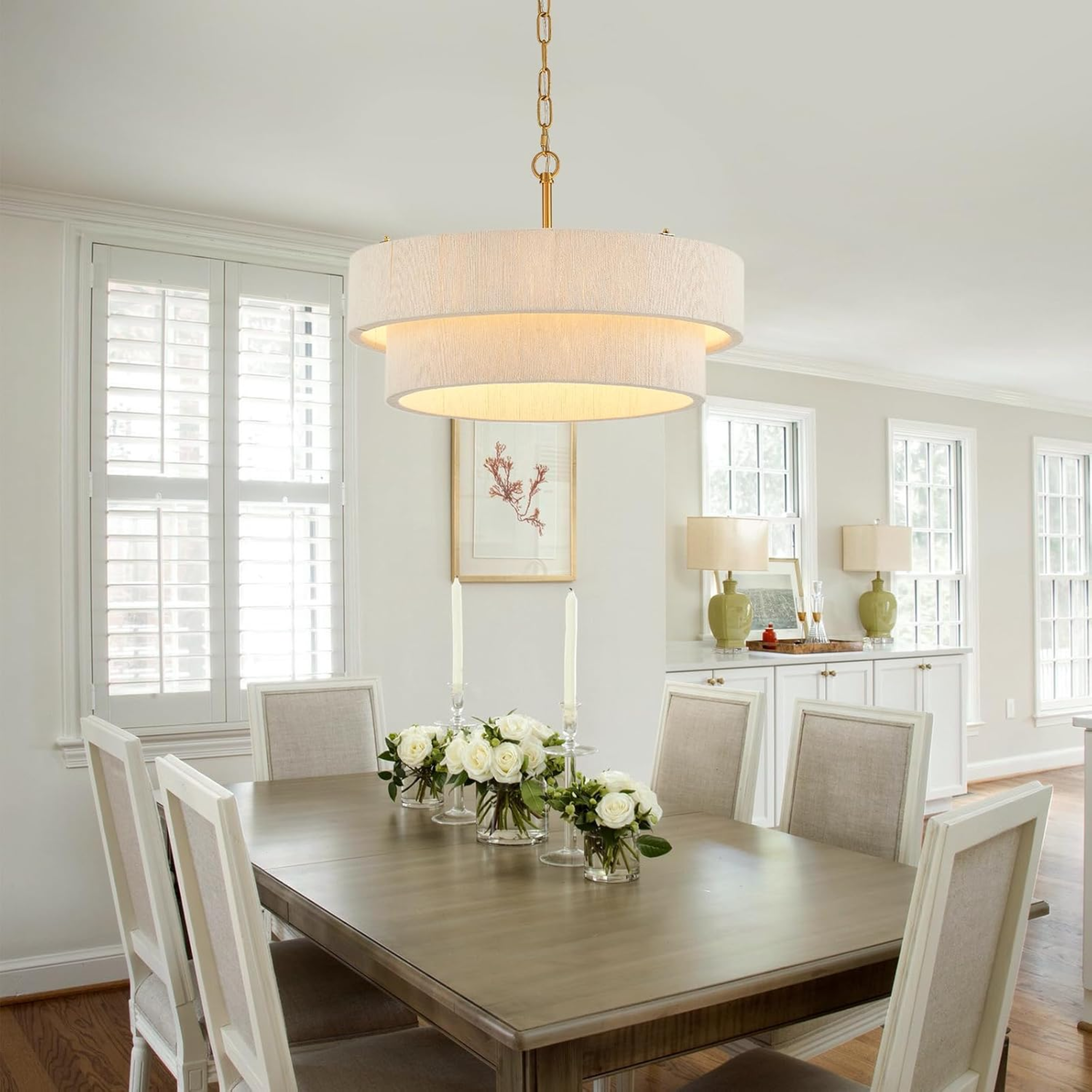 The Aurelia Drum Chandelier