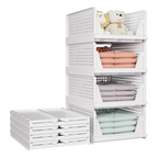 Pack Stackable Closet Storage Basket