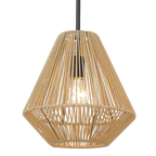 Boho Rattan Pendant Light
